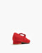 Red | Heeled Mary Jane