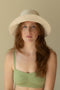 Preorder | Natural | Short Brim Canvas Hat