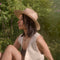 Palm Hat | Natural Brown