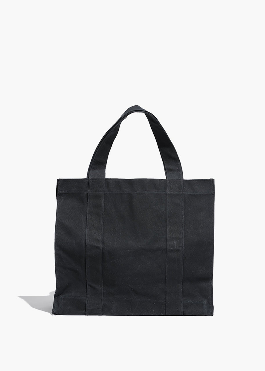 Preorder | Waxed Canvas Tote | Black