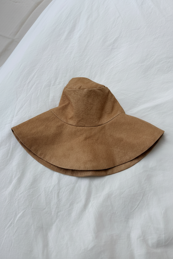 Canvas Hat | Wide Brim | Clay