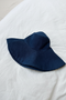 Canvas Hat | Wide Brim | Indigo