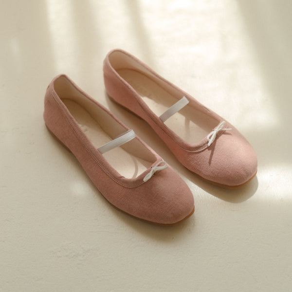 Ballet Flat | Pale Pink | Flaw | Size 7