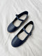 Navy Blue | Cactus Leather Mary Jane