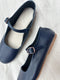 Navy Blue | Cactus Leather Mary Jane