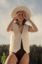 Canvas Hat | Wide Brim | Natural