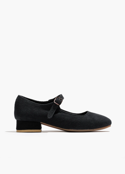 Black | Heeled Mary Jane | Flaw 11 Black | Heeled Mary Jane | Flaw 11