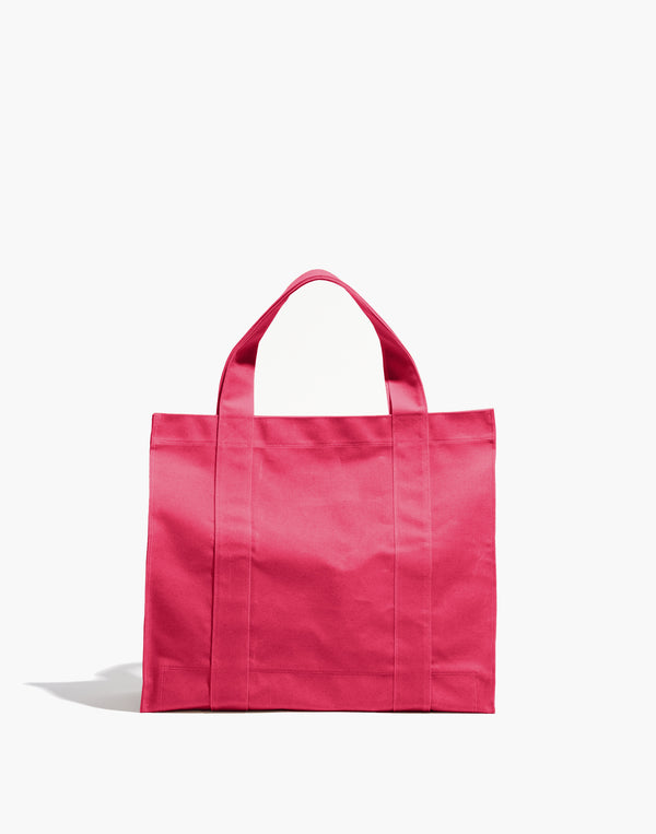 Waxed Canvas Tote | Pink
