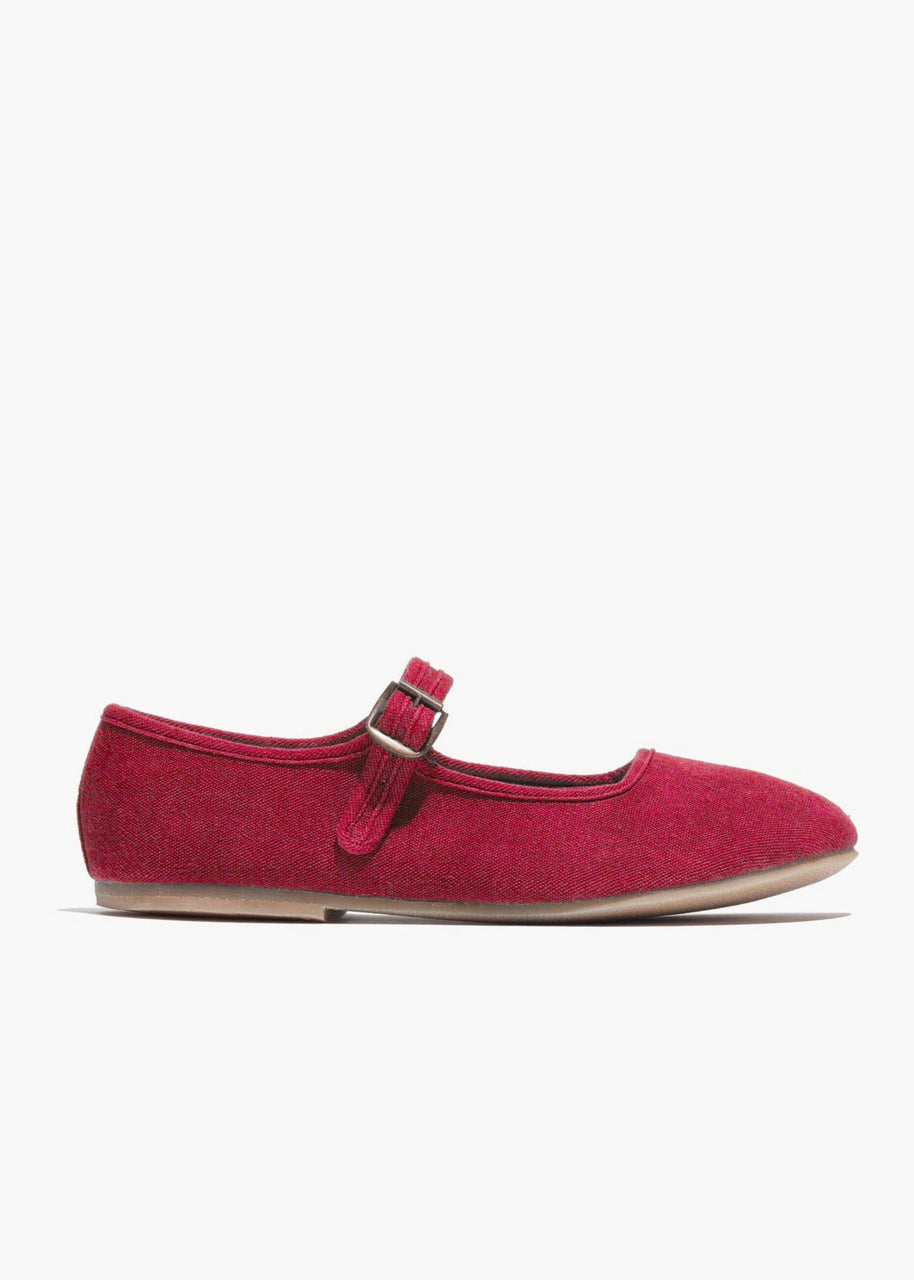 Preorder | Wine | Classic Mary Jane Shoes