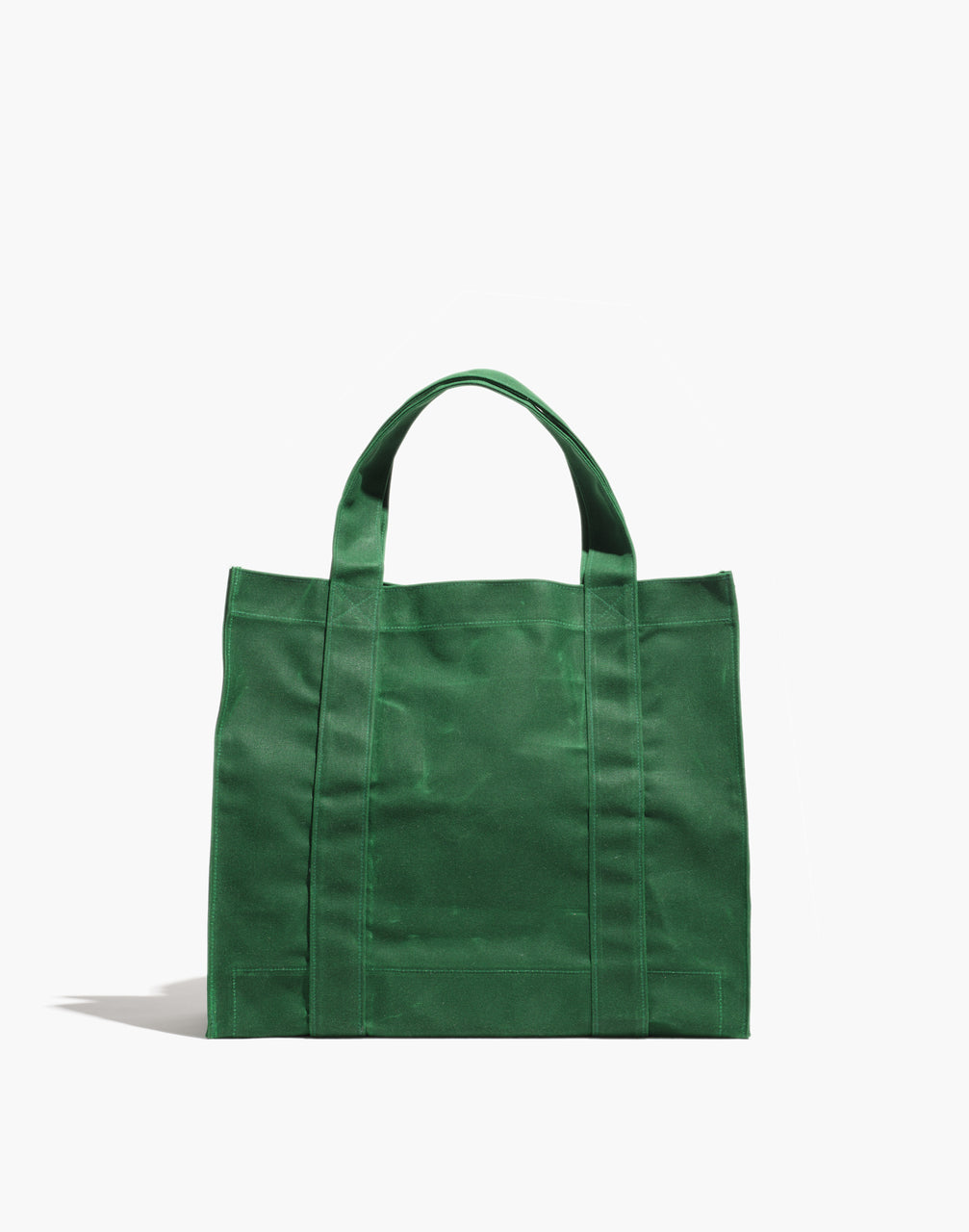 Waxed Canvas Tote | Emerald
