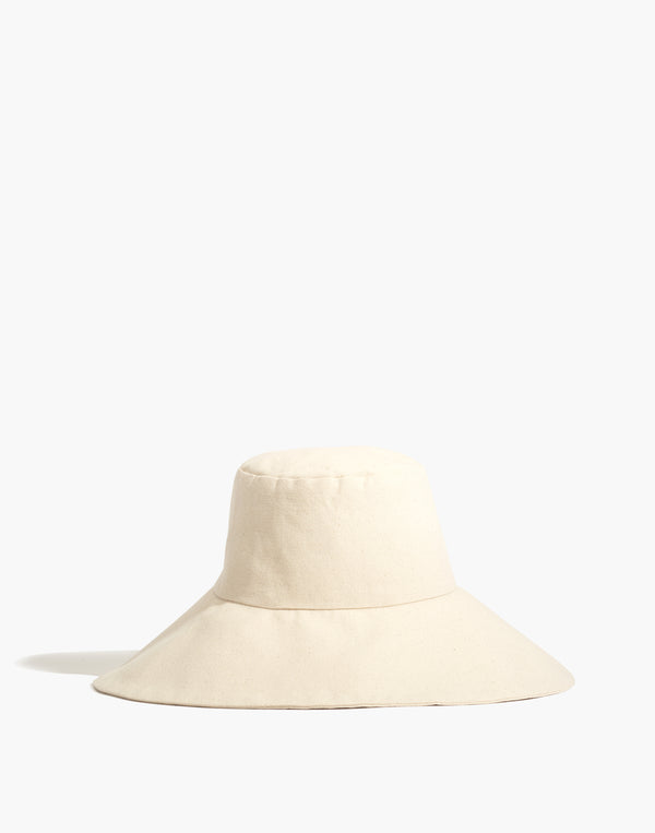Adult Canvas Hat | Wide Brim