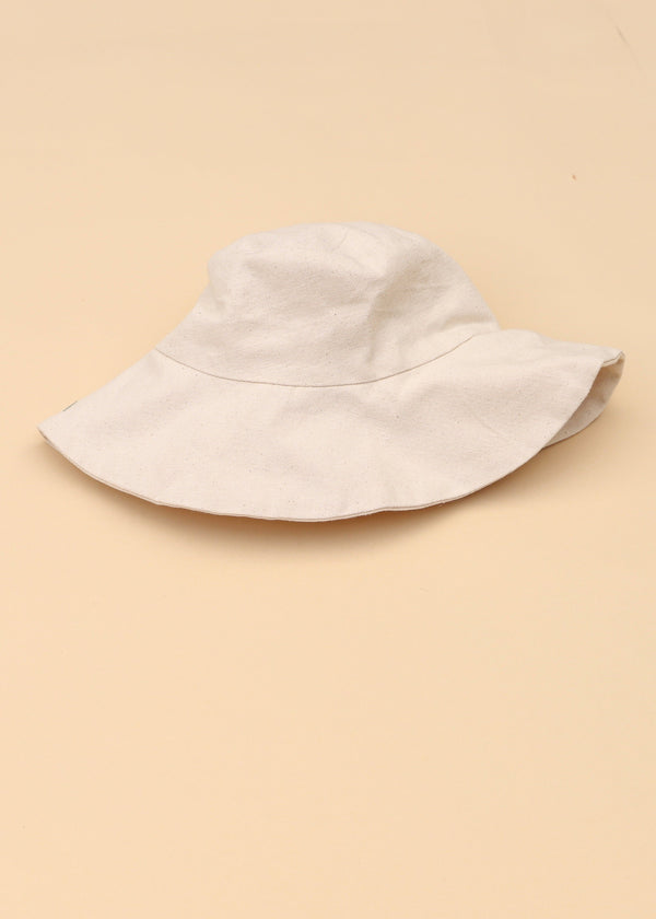 Child's Canvas Hat | Natural