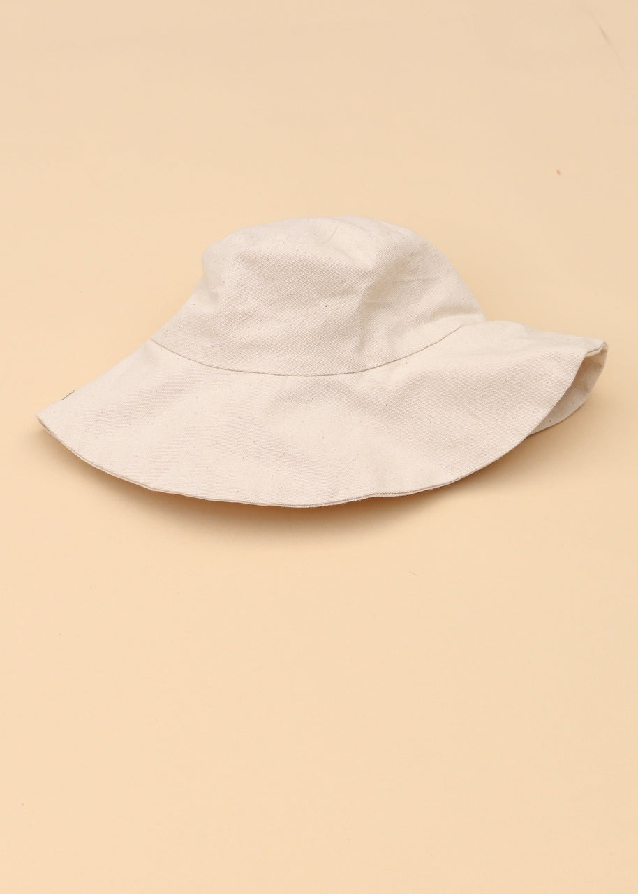 Child's Canvas Hat | Natural