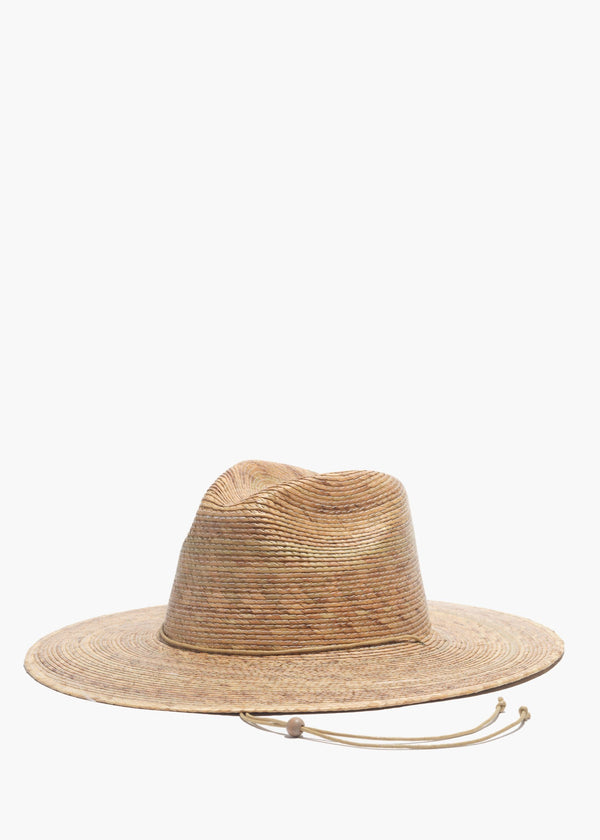 Palm Hat | Natural Brown