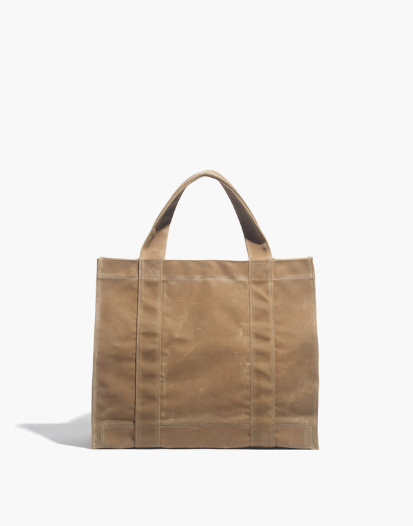 Waxed Canvas Tote | Sage
