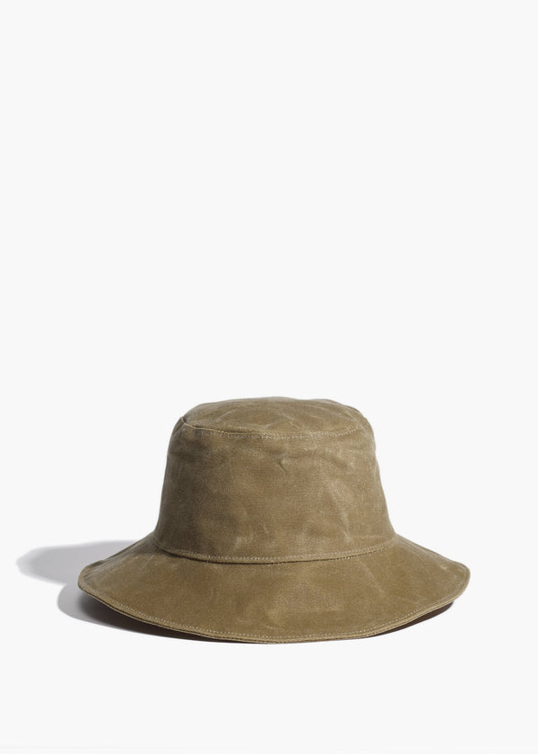 Waxed Canvas Hat | Sage