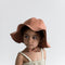Child’s Linen Sun Hat | Clay