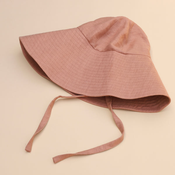 Linen Hat | Clay