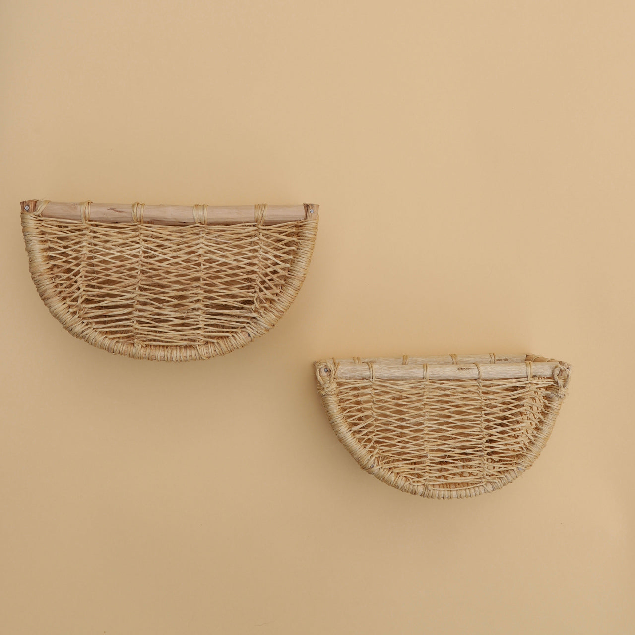 Jonote Half Moon Baskets | Set of Two